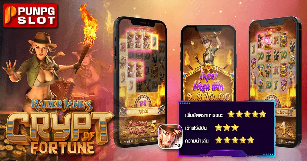 Raider Janes Crypt of Fortune ไรเดอร์เจนและห้องแห่งโชค