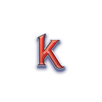สัญลักษณ์ K เกม Majestic Treasures