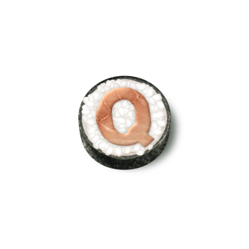 สัญลักษณ์ Q เกม Sushi Oishi