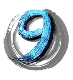 สัญลักษณ์ ตัวอักษร 9 เกมกับดักน้ำผึ้งของเตี้ยวชาน