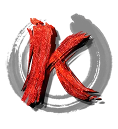 สัญลักษณ์ ตัวอักษร K เกมกับดักน้ำผึ้งของเตี้ยวชาน